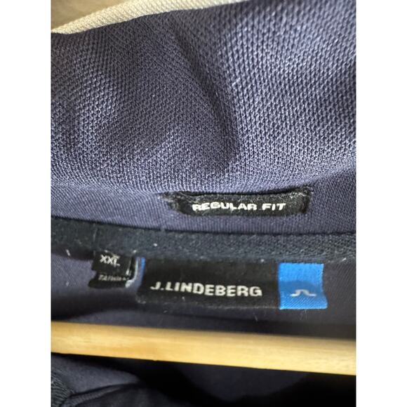 J. Lindeberg Regular Fit Golf Polo Size XXL - Picture 3 of 4
